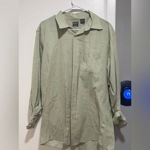 Mens Arrow Slim Fit Dress Shirt Large